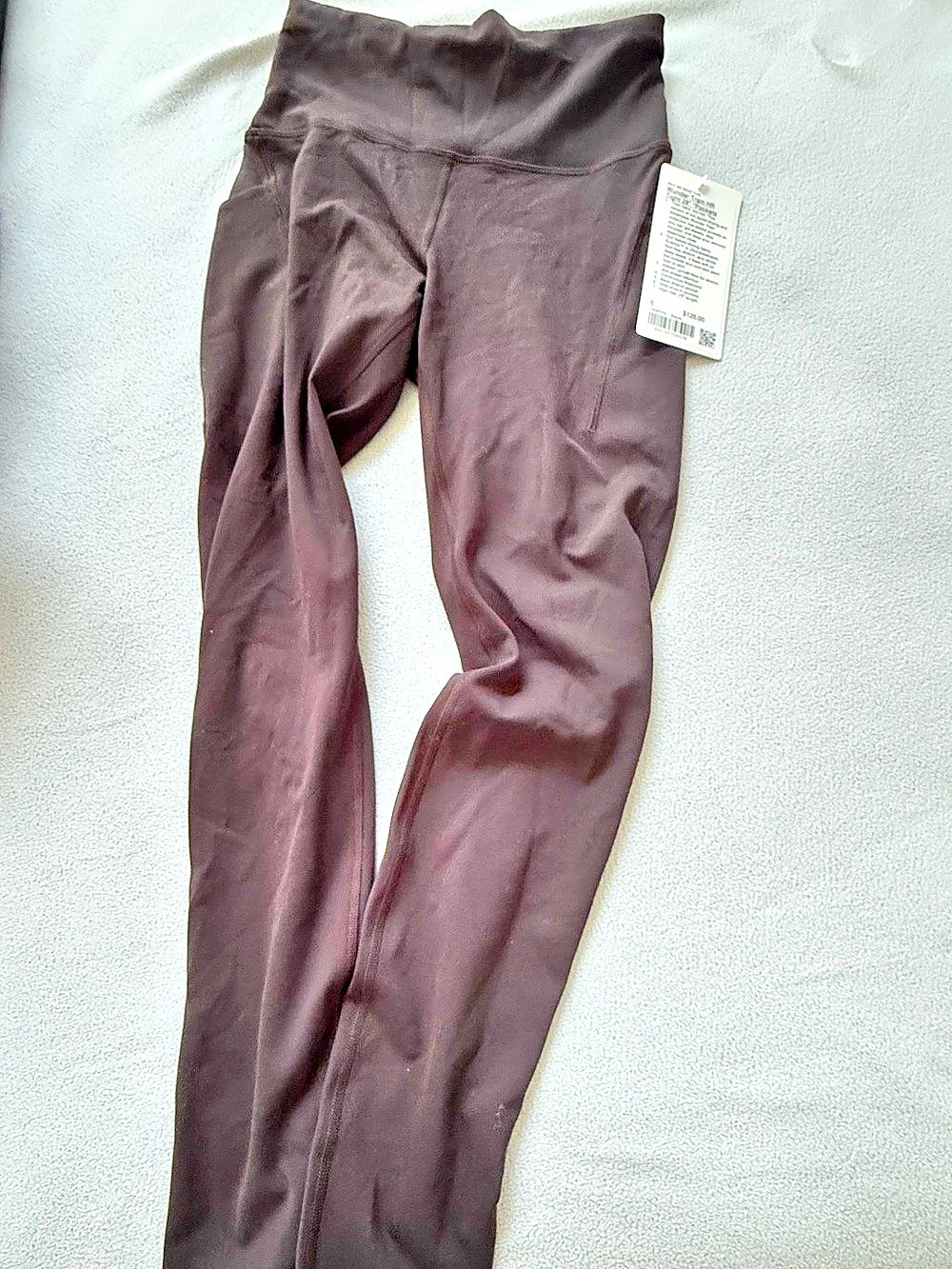 NWT Lululemon Wunder Train High-Rise Tight with Pockets 28" sequoia